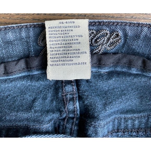 Vintage Garage Black straight Leg Jeans with Stretch Size 27 - Picture 7 of 7